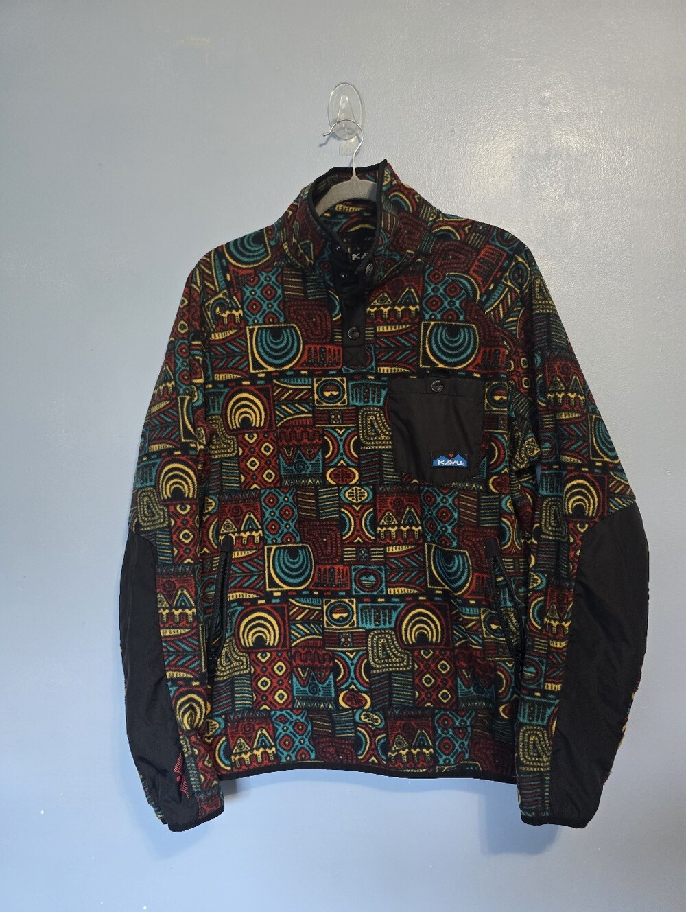 KAVU Men's Teannaway Snap Fleece M Multicolor